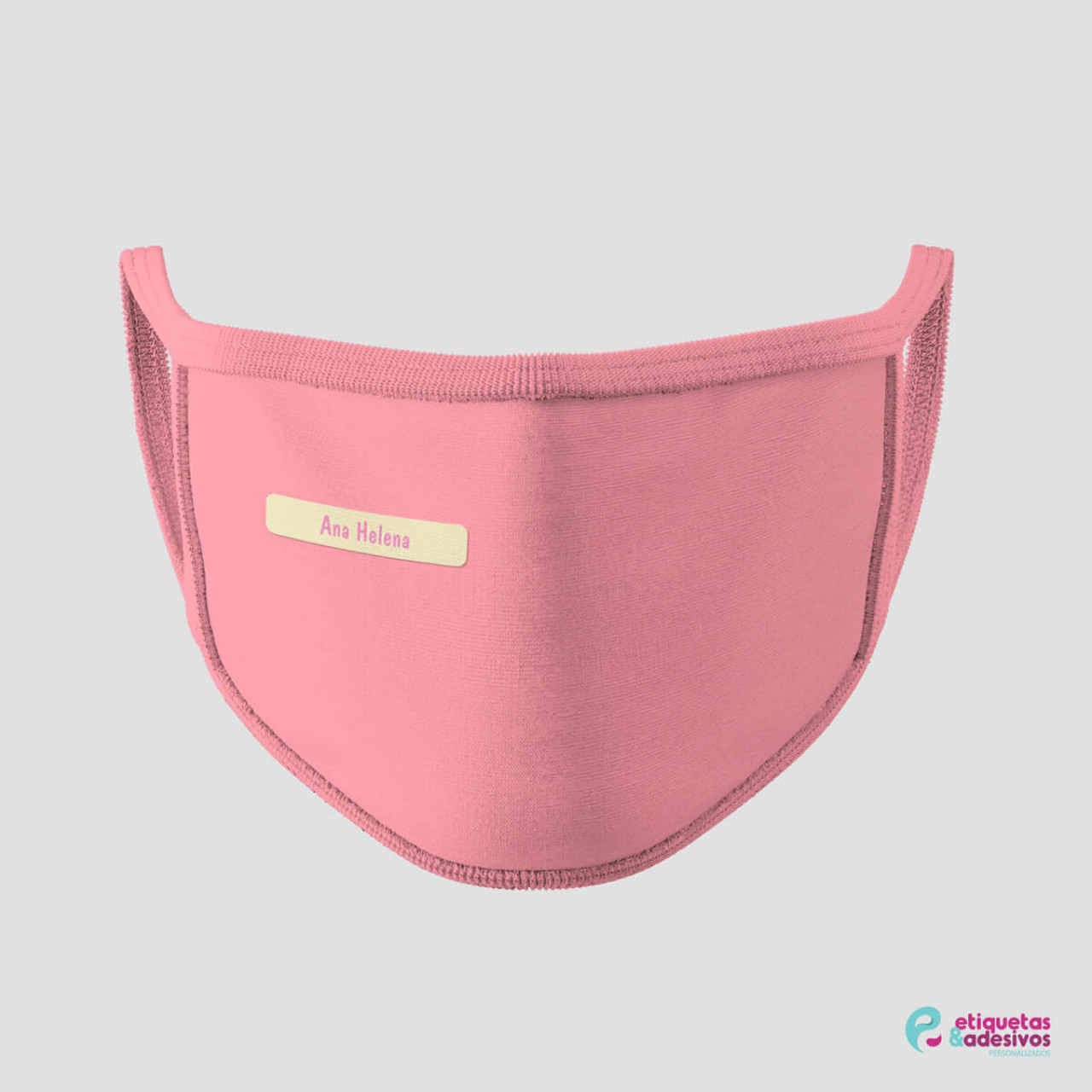 Etiqueta fina com tema para roupas