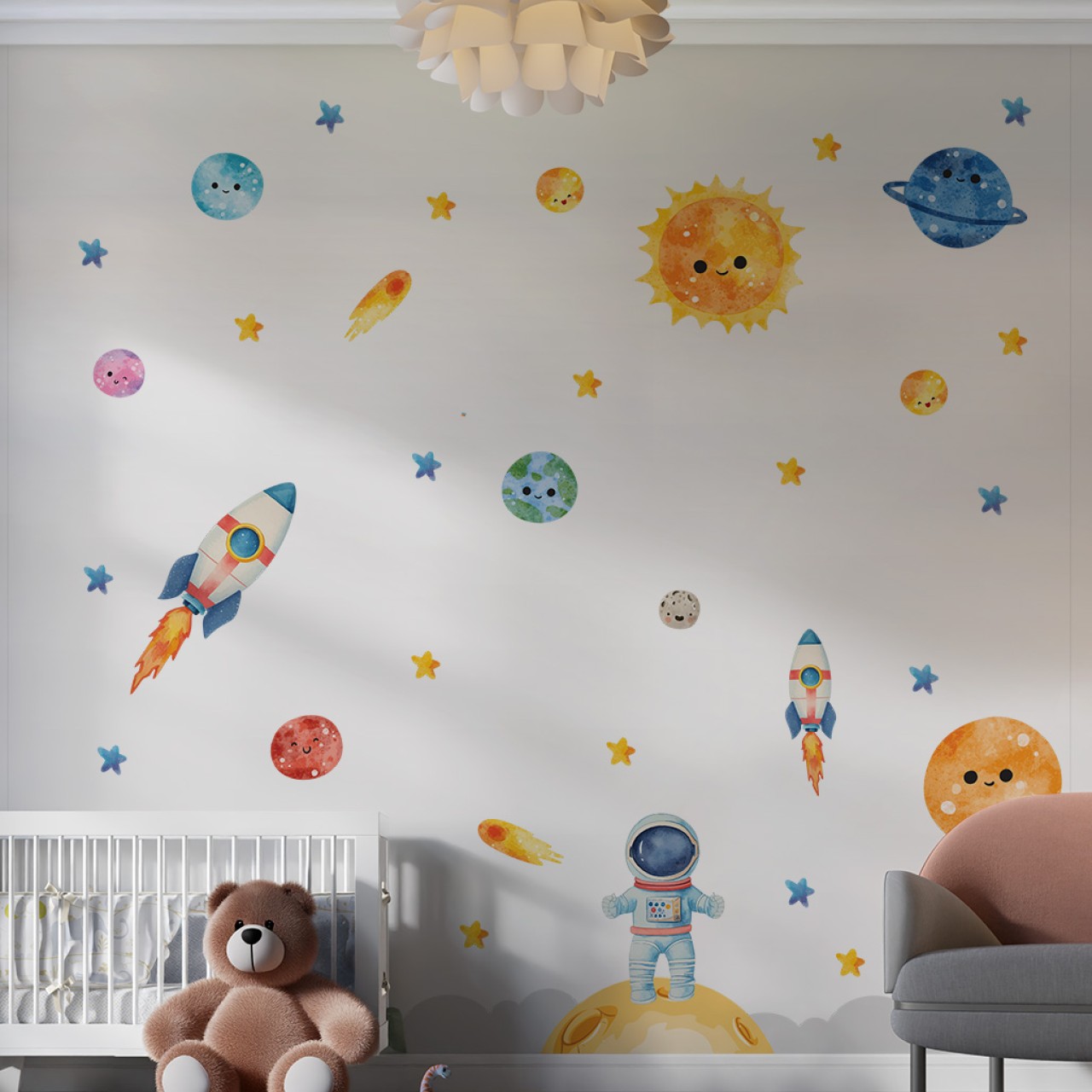 Adesivo de Parede Astronauta