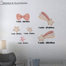 Adesivo de Parede Coelhinhos Sonecas