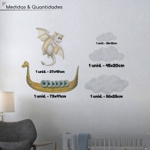 Adesivo de Parede Dragão
