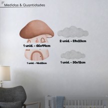 Adesivo de Parede Fadinhas