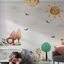 Adesivo de Parede Safari Baby