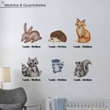 Adesivo de Parede Turminha do Urso