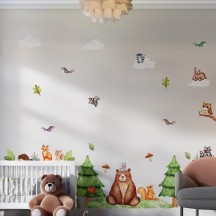 Adesivo de Parede Turminha do Urso