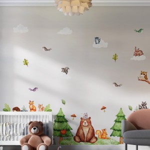 Adesivo de Parede Turminha do Urso