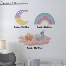 Adesivo de Ursinho Soneca
