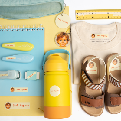 Kit Escolar TURBINADO com foto