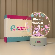 Luminária Angel com Nome