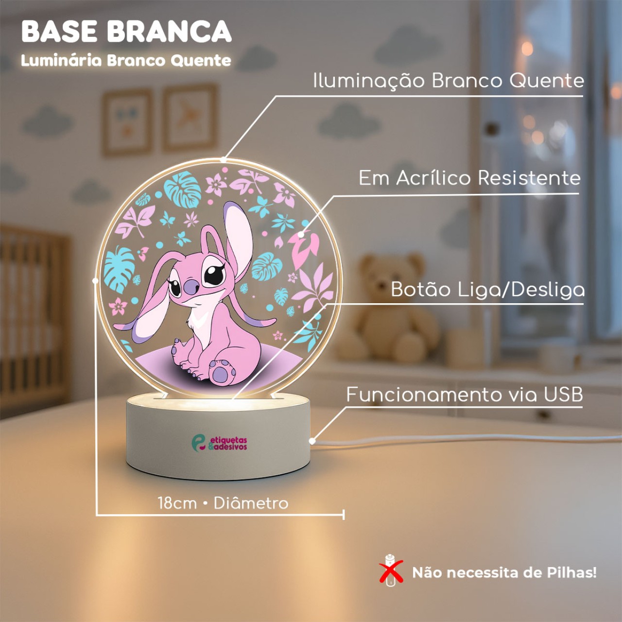 Luminária Angel