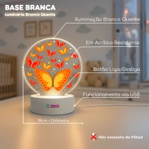 Luminária Borboletas