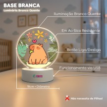 Luminária Capivara