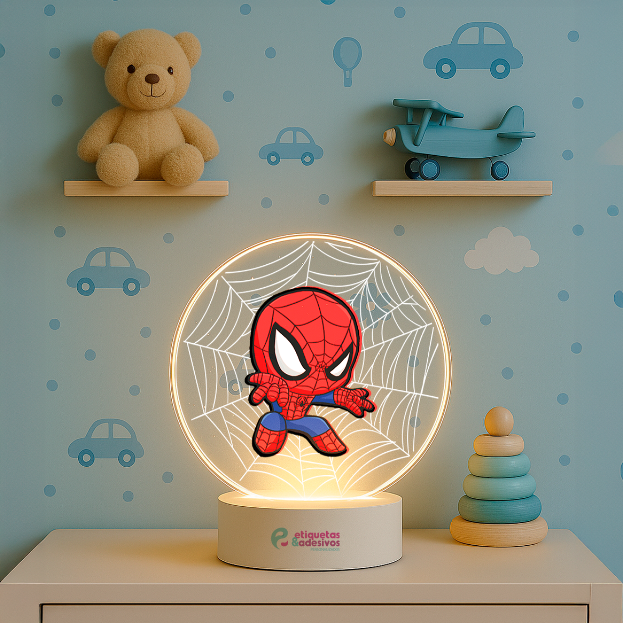 Luminária Homem Aranha