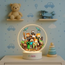 Luminária Minecraft 02