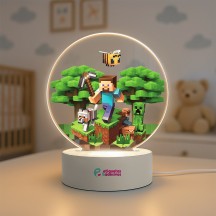 Luminária Minecraft