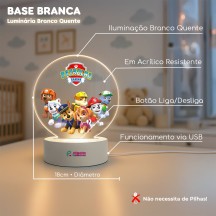 Luminária Patrulha Canina
