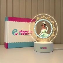 Luminária Princesa e o Sapo
