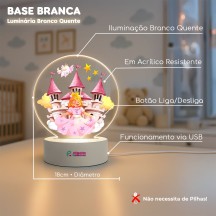 Luminária Princesinha