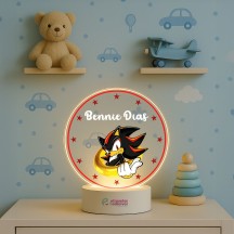 Luminária Shadow com nome personalizado