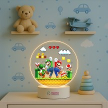 Luminária Super Mario