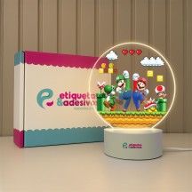 Luminária Super Mario