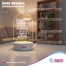 Luminária Consagre ao Senhor