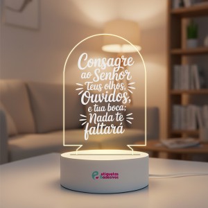 Luminária Consagre ao Senhor