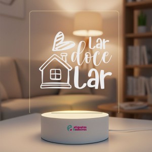 Luminária Lar Doce Lar