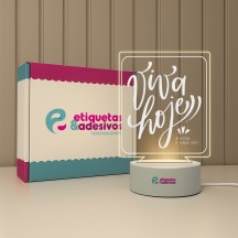 Luminária Viva Hoje
