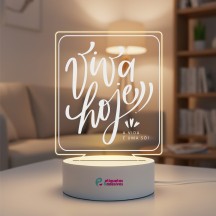 Luminária Viva Hoje
