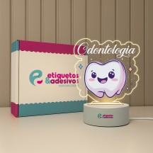 Luminária Odontologia Dente Baby
