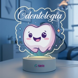 Luminária Odontologia Dente Baby