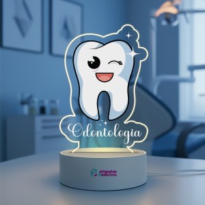 Luminária Odontologia Dentinho Piscando