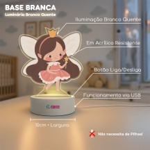 Luminária Fadinha Gabi Especial