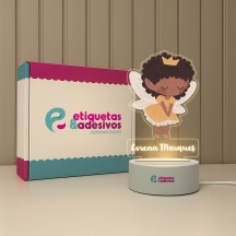 Luminária Fadinha Helena Especial com nome personalizado