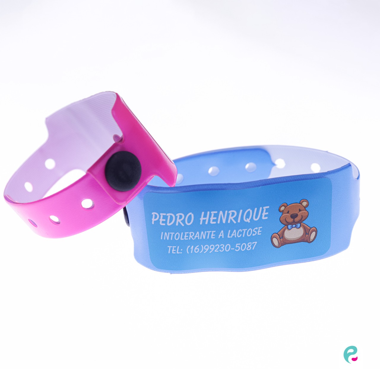 Pulseira de identificação