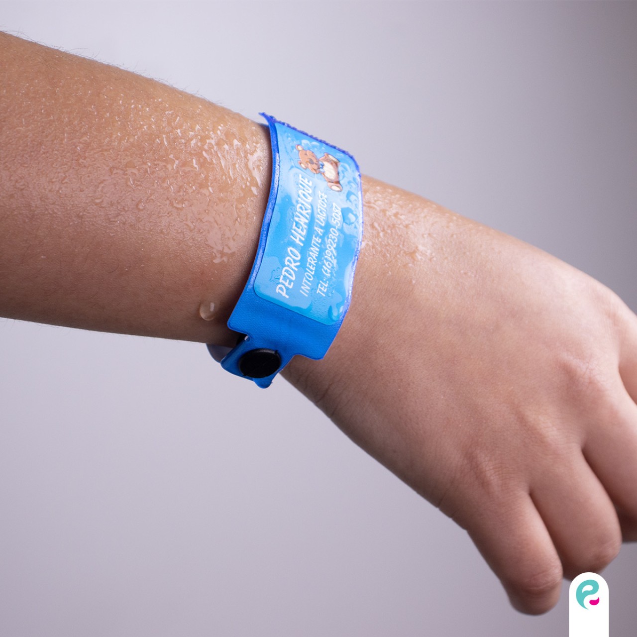 Pulseira de identificação