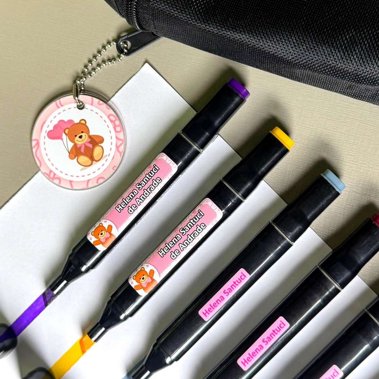 Kit Etiquetas para Canetinhas Bobbie Goods com tema