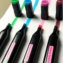 Kit Etiquetas para Canetinhas Bobbie Goods com tema