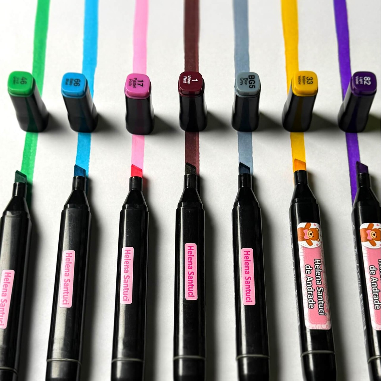 Kit Etiquetas para Canetinhas Bobbie Goods com tema