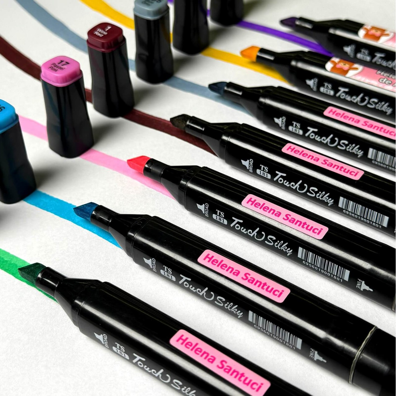 Kit Etiquetas para Canetinhas Bobbie Goods com tema
