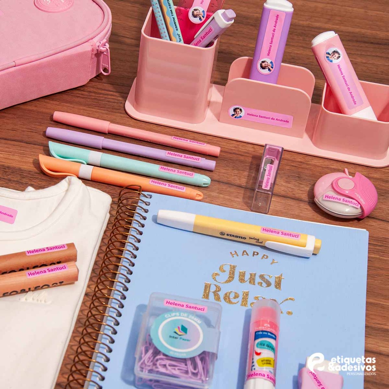Kit Colégio com foto