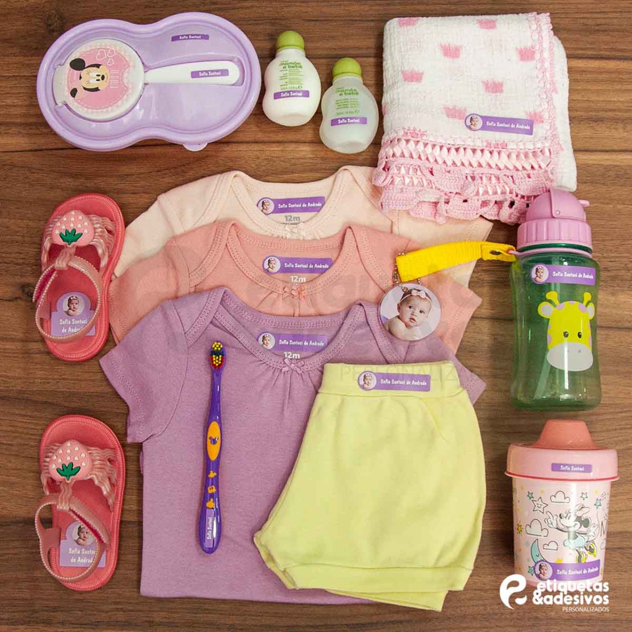 Kit Escolar TURBINADO com foto