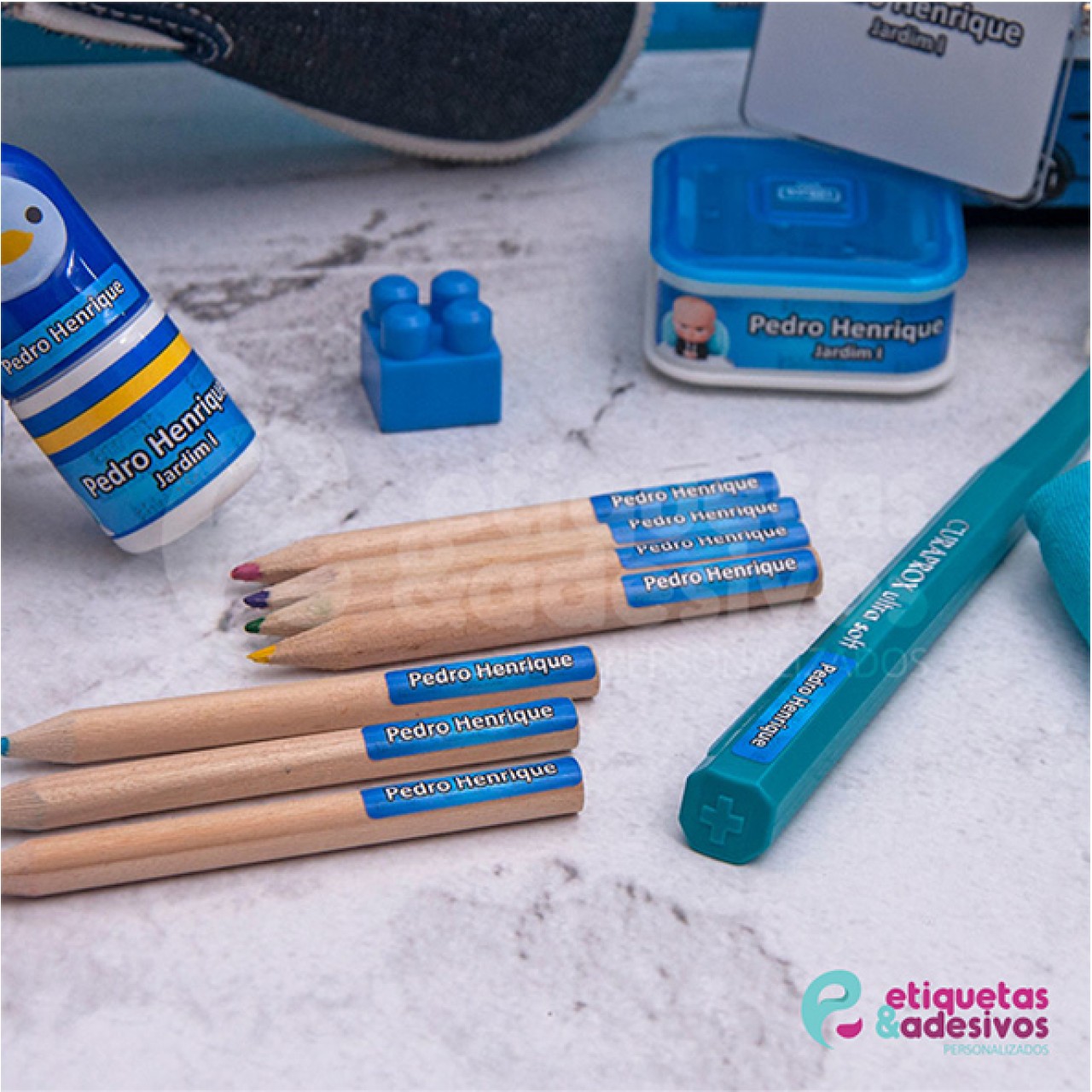 Kit Escolar TURBINADO com tema