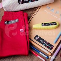 Kit promocional com desenho