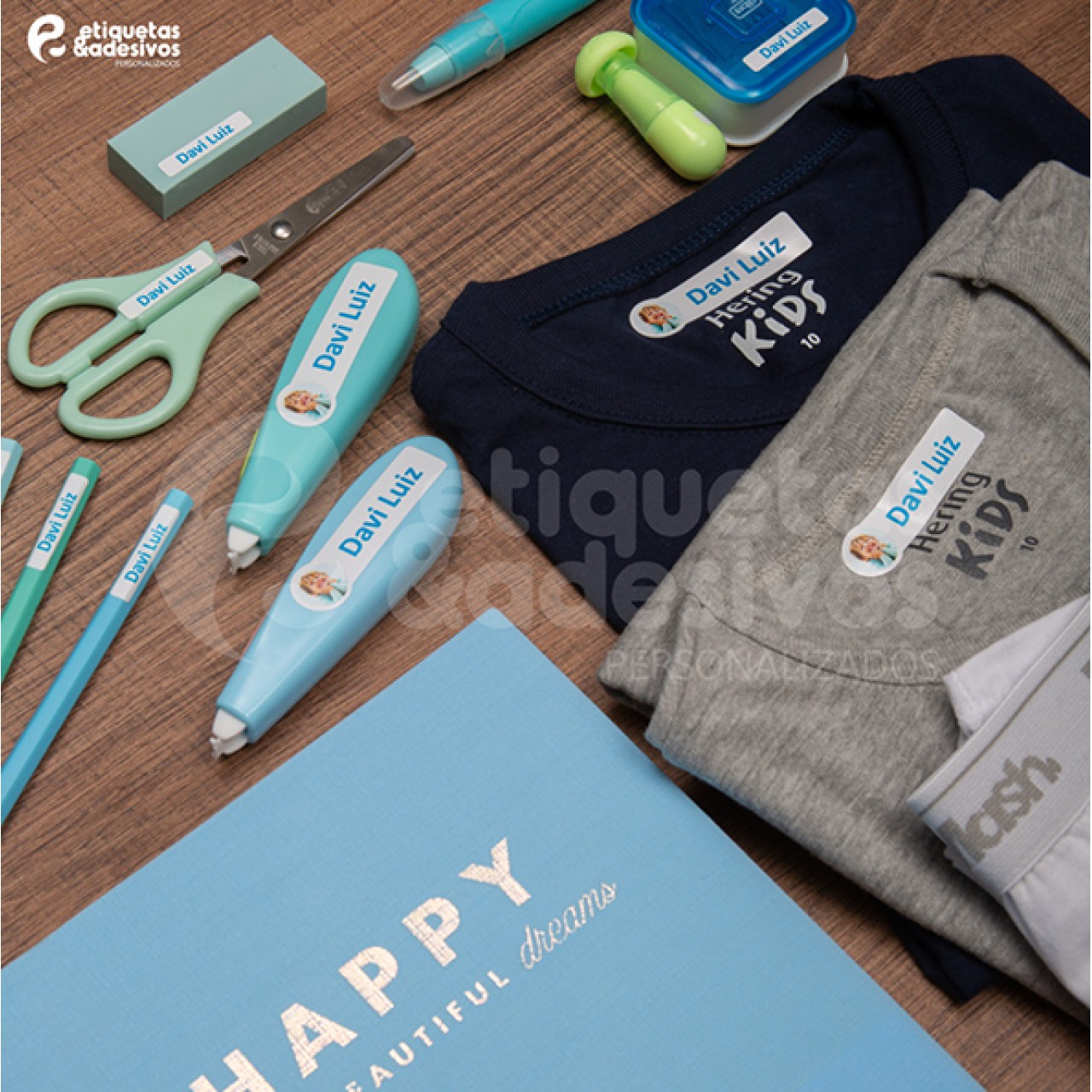 Kit Férias com desenho
