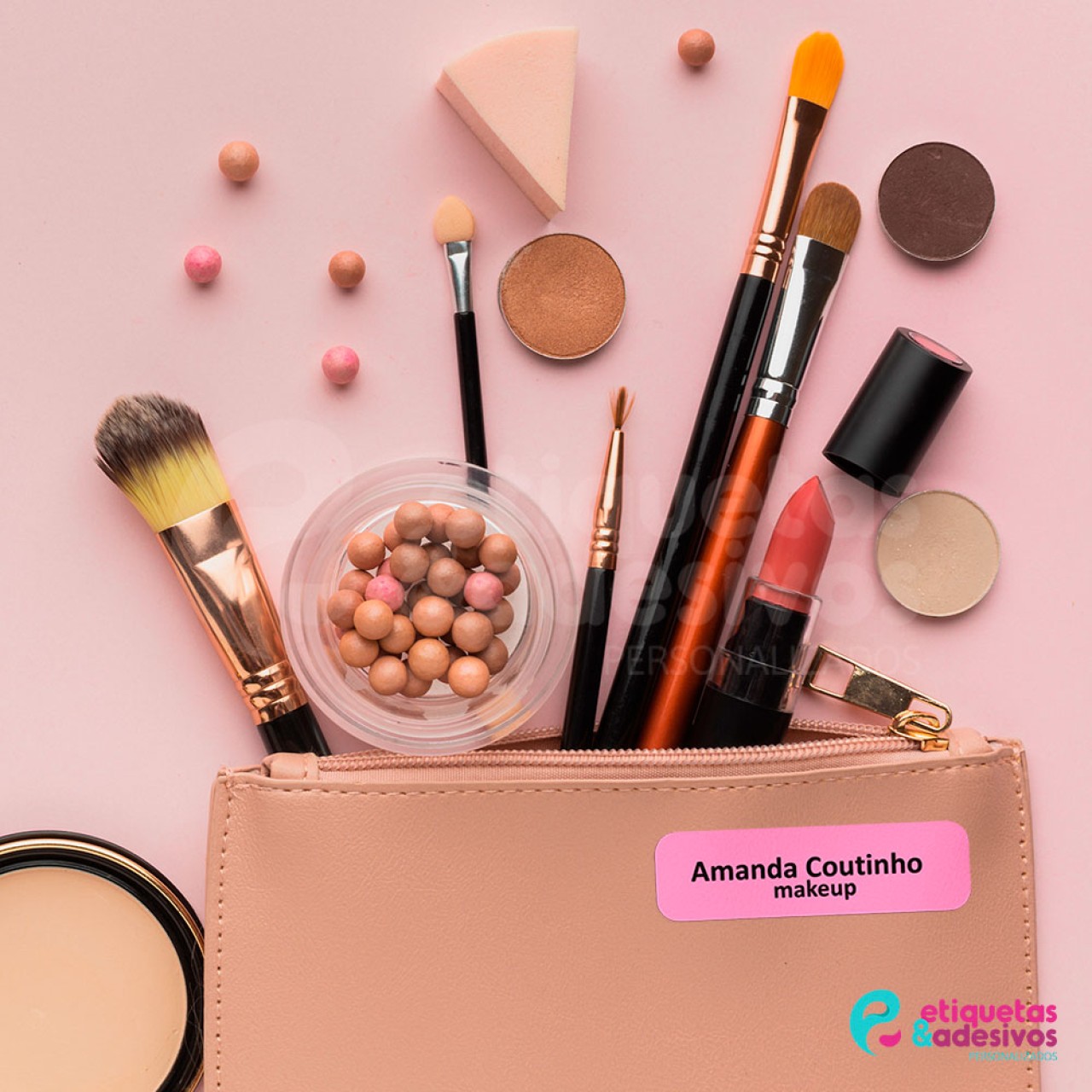 Kit Etiquetas para maquiagem