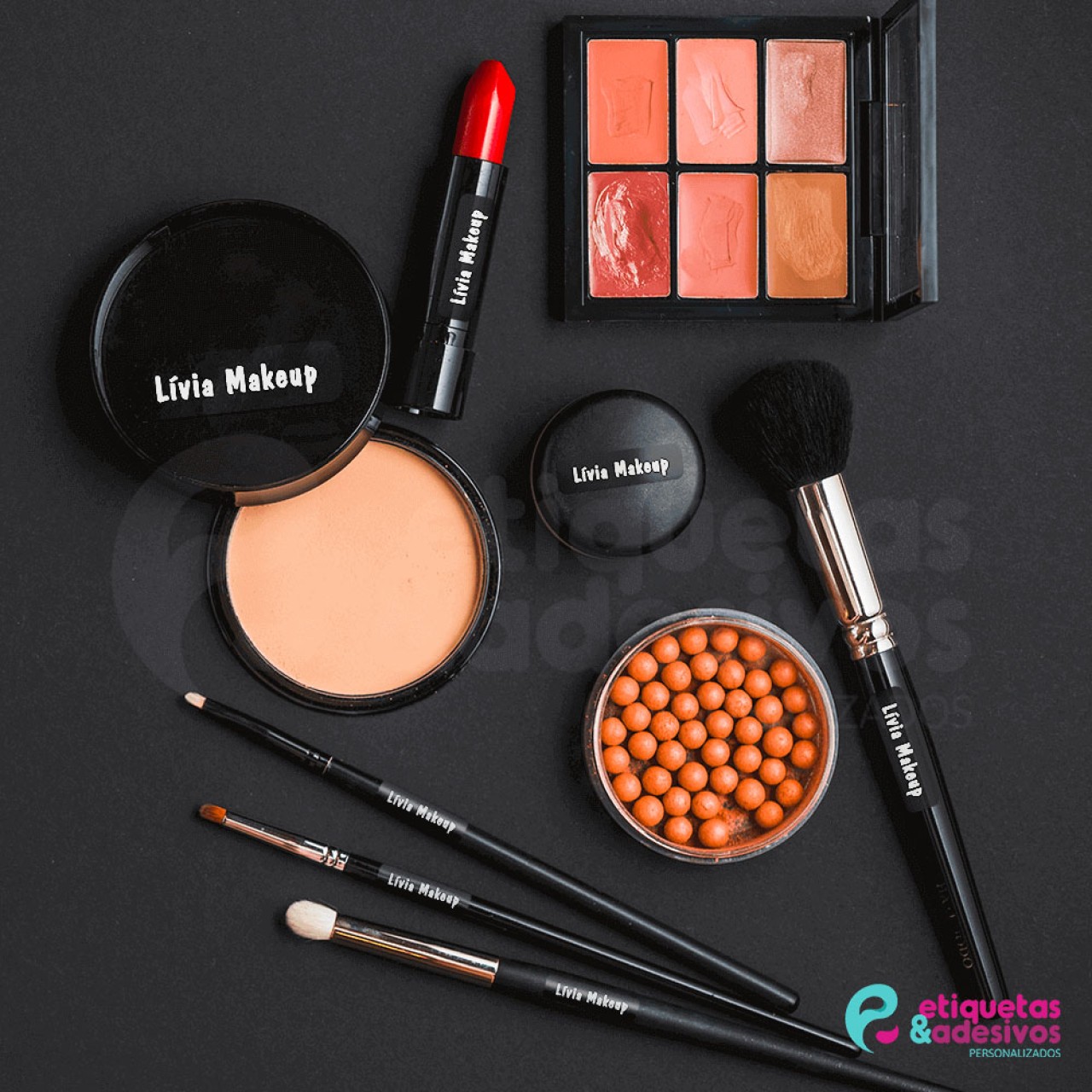 Kit Etiquetas para maquiagem
