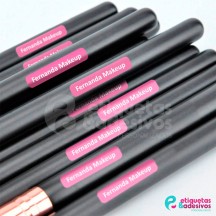Kit Etiquetas para maquiagem