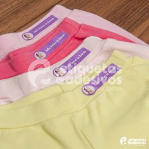 Etiqueta com tema para ROUPAS (Iron-on)