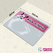 Saquinho mini Multiuso com tema 23x33cm